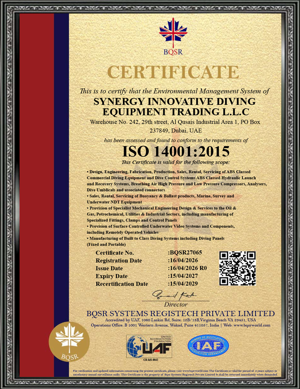 ISO 9001:2015